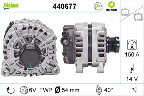 Alternator VALEO 440677)
