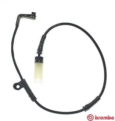 Waarschuwing: contact, slijtage van de remblokken BREMBO A 00 228)