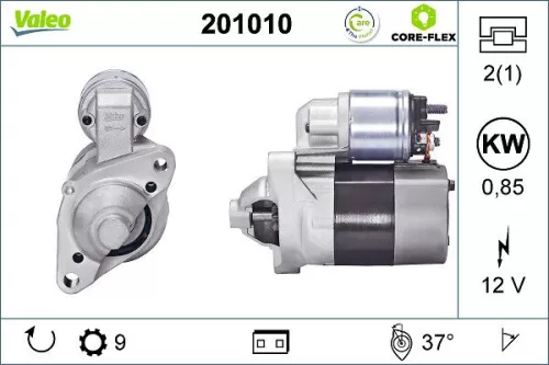 Starter VALEO 201010)