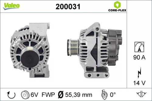 Alternator VALEO 200031)