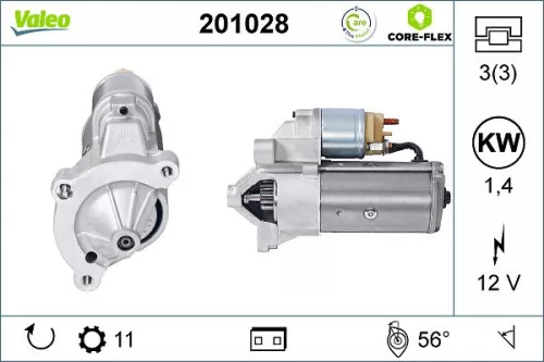 Starter VALEO 201028)