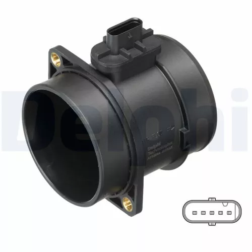 Luchtmassastroomsensor DELPHI AF10644-12B1)
