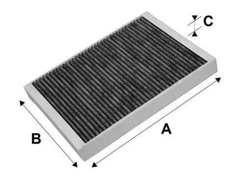 Filter, cabin air VALEO 715635)