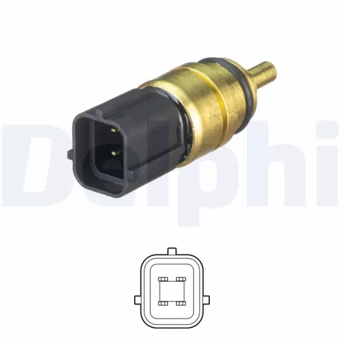 Sensor, koelvloeistoftemperatuur DELPHI TS10528)