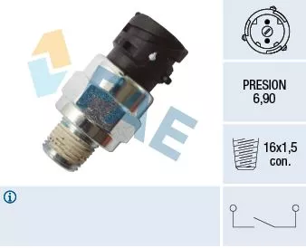 Pressure Switch, axle load limitation QUICK BRAKE 18119)