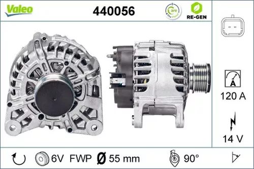 Alternator VALEO 440056)