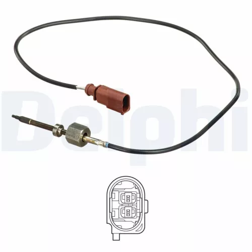 Sensor, uitlaatgastemperatuur DELPHI TS30252)