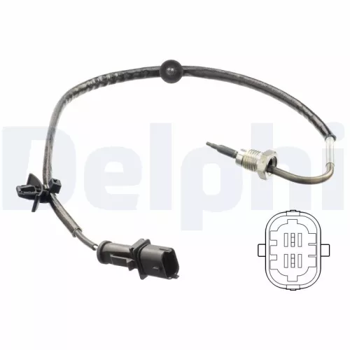Sensor, uitlaatgastemperatuur DELPHI TS30182)