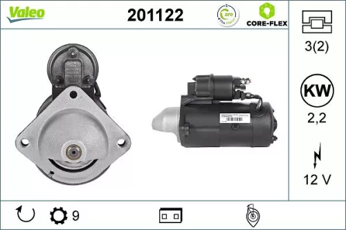 Starter VALEO 201122)