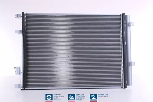 Condensor, airconditioning NISSENS 941162)