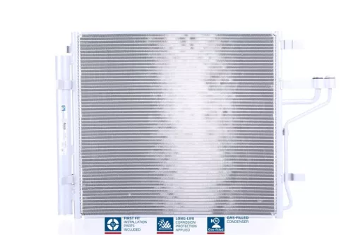 Condensor, airconditioning NISSENS 941184)