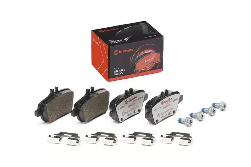 Brake Pad Set, disc brake BREMBO P 50 091X)