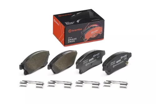 Brake Pad Set, disc brake BREMBO P 59 076X)