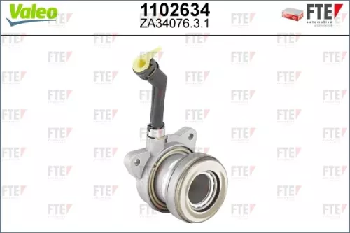 Central Slave Cylinder, clutch VALEO 1102634)