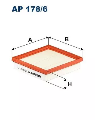 Air Filter FILTRON AP 178/6)