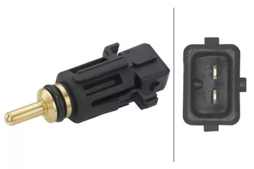 Sensor, coolant temperature HELLA 6PT 009 309-541)