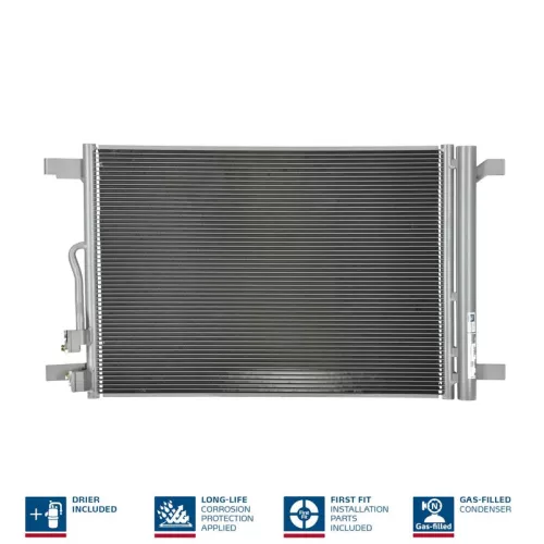 Condenser, air conditioning NISSENS 940834)