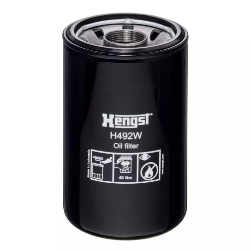 Oliefilter HENGST FILTER H492W)