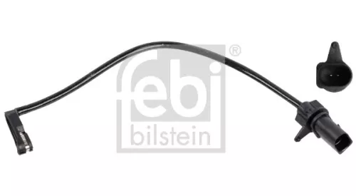 Waarschuwing: contact, slijtage van de remblokken FEBI BILSTEIN 172598)
