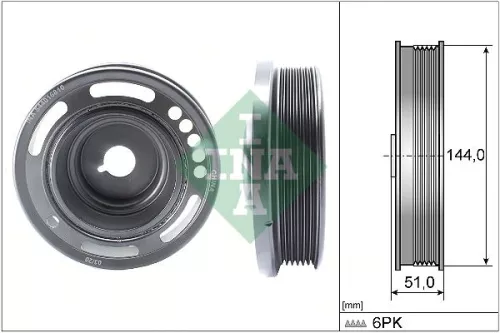 Riempoelie, krukas Schaeffler INA 544 0168 10)