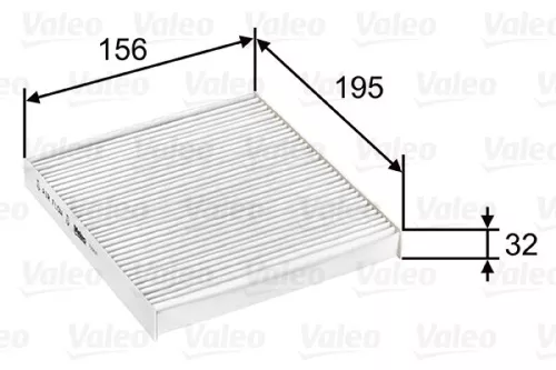 Filter, cabinelucht VALEO 715637)
