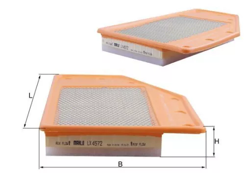Luchtfilter MAHLE LX 4572)