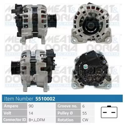 Dynamo MEAT & DORIA 5510002)