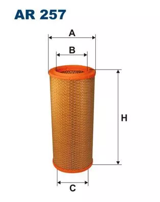 Luchtfilter FILTRON AR 257)