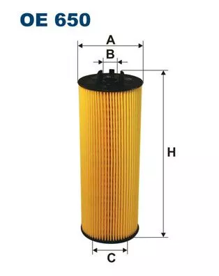 Oil Filter FILTRON OE 650)