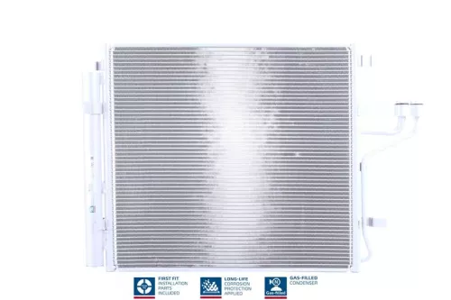 Condensor, airconditioning NISSENS 941186)