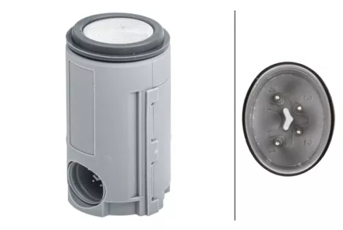 Sensor, parkeerafstandsregeling HELLA 6PX 358 141-381)