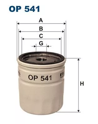 Oil Filter FILTRON OP 541)