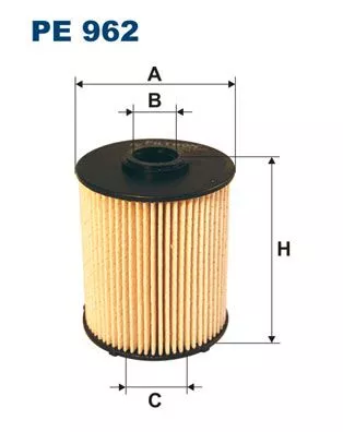 Fuel Filter FILTRON PE 962)