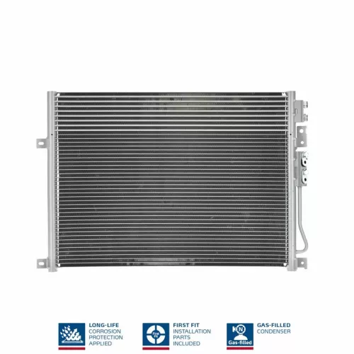 Condenser, air conditioning NISSENS 94931)
