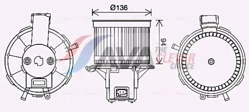 Binnenventilator AVA QUALITY COOLING FT8465)