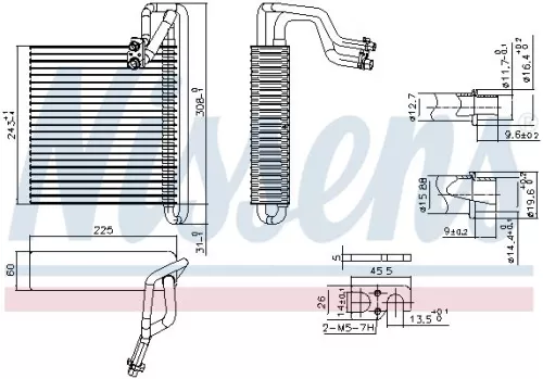 Verdamper, airconditioning NISSENS 92336)