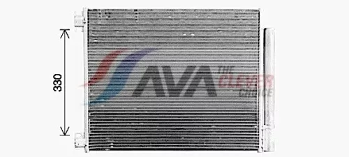 Condensor, airconditioning AVA QUALITY COOLING RT5653D)