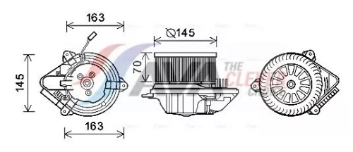 Binnenventilator AVA QUALITY COOLING CN8515)