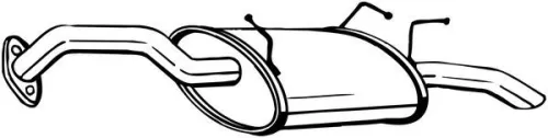 Achterdemper BOSAL 145-099)