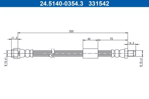 Remslang ATE 24.5140-0354.3)