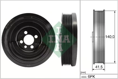 Riempoelie, krukas Schaeffler INA 544 0163 10)