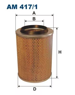 Air Filter FILTRON AM 417/1)