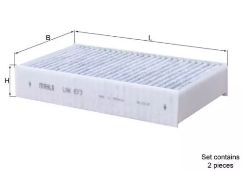 Filter, cabinelucht KNECHT LAK 873/S)