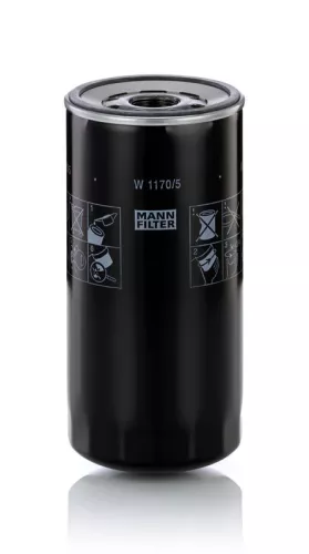 Oliefilter MANN-FILTER W 1170/5)