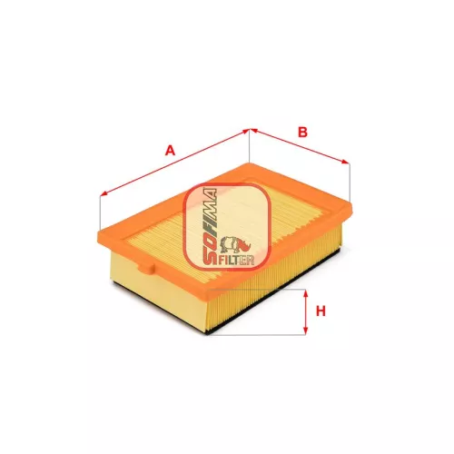Luchtfilter SOFIMA S 3607 A)