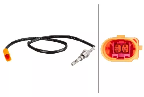 Sensor, uitlaatgastemperatuur HELLA 6PT 010 376-251)