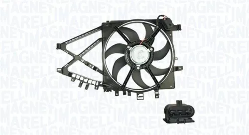 Ventilator, motorkoeling MAGNETI MARELLI 069422712010)
