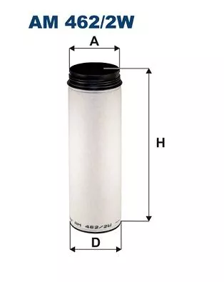 Secundair luchtfilter FILTRON AM 462/2W)