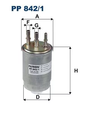 Fuel Filter FILTRON PP 842/1)