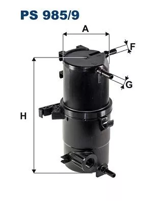 Brandstoffilter FILTRON PS 985/9)